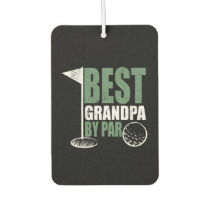 Gifts Dad   Best Grandpa By Far Car Air Freshener
