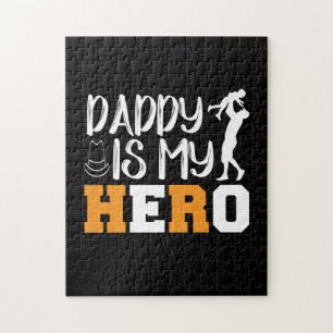 Gifts Dad   Daddy Is My Hero Jigsaw Puzzle