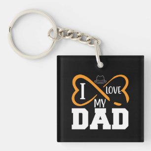 Gifts Dad   I Love My Dad Key Ring