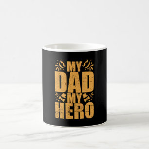 Gifts Dad   My Dad My Hero Coffee Mug