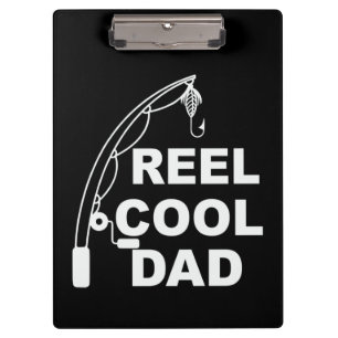 Gifts Dad Reel Cool Dad Clipboard