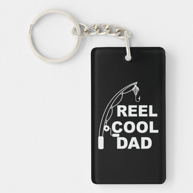 Gifts Dad | Reel Cool Dad Key Ring (Front)