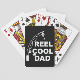 Gifts Dad Reel Cool Dad Playing Cards