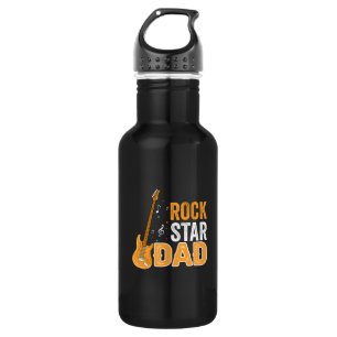 Gifts Dad   Rock Star Dad 532 Ml Water Bottle
