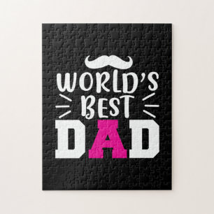 Gifts Dad   World's Best Dad Jigsaw Puzzle