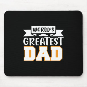 Gifts Dad World's Greatest Dad Mouse Mat