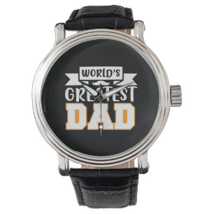 Gifts Dad   World's Greatest Dad Watch