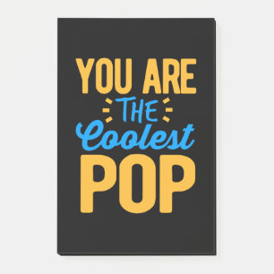 Gifts Dad You Are The Coolest Papa Post-it Notes