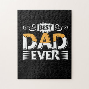 Gifts Father Best Dad Ever Jigsaw Puzzle
