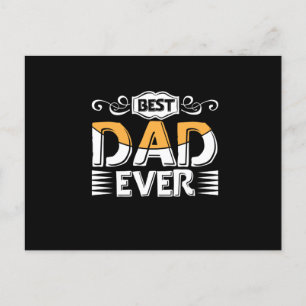 Gifts Father Best Dad Ever Postcard