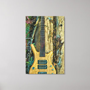 Gifts for a musician guitarist canvas print