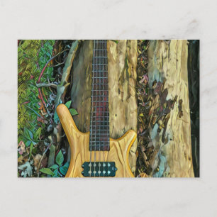 Gifts for a musician guitarist postcard