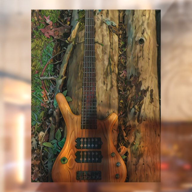 Gifts for a musician guitarist window cling (Sheet 2)