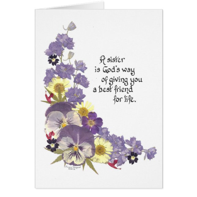 Gifts for a sister (Front)