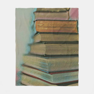 Gifts for book lovers fleece blanket