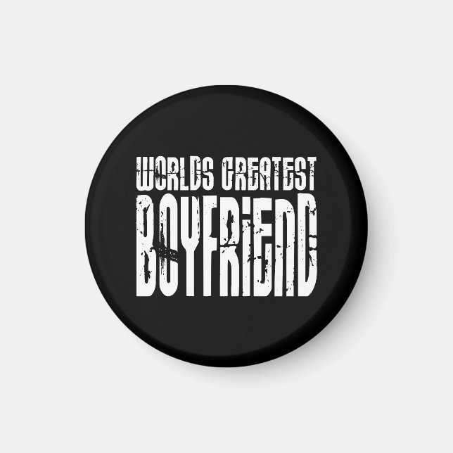 Gifts for Boyfriends : World's Greatest Boyfriend Magnet (Front)