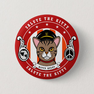 Gifts for Cat lovers 6 Cm Round Badge