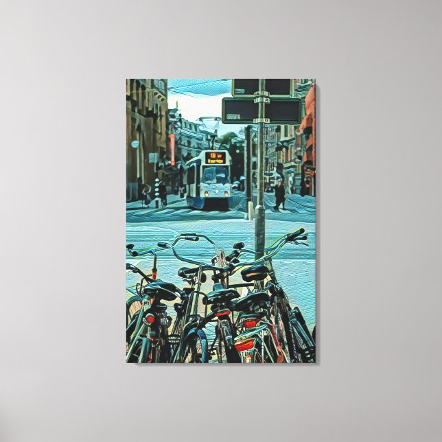 Gifts for cyclists 2022 canvas print (Front)
