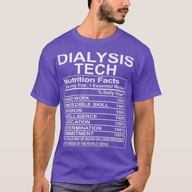 Gifts for Dialysis Tech Appreciation for Staff T-Shirt (Front)