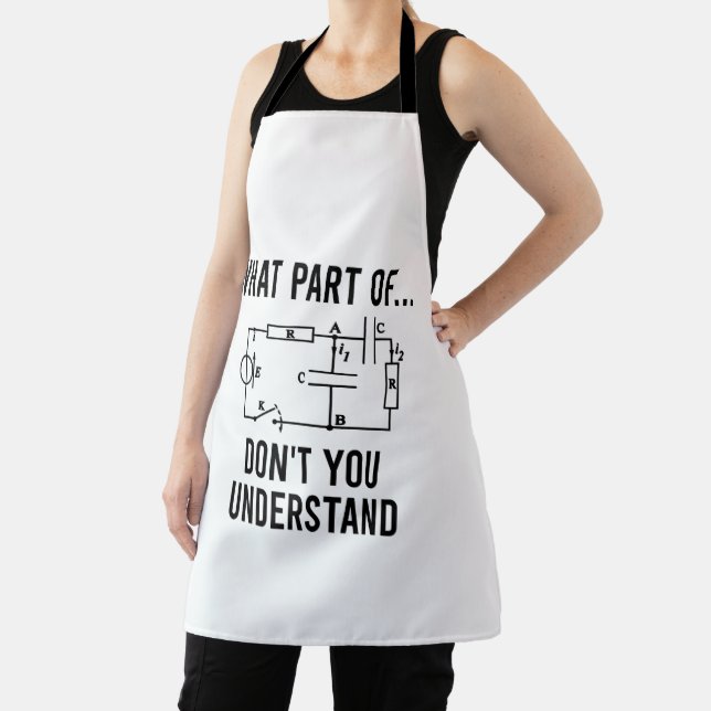 gifts for electrical engineer, gifts electricians  apron (Insitu)