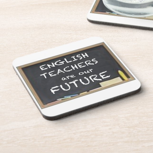 GIFTS FOR ENGLISH TEACHERS COASTER (Left Side)