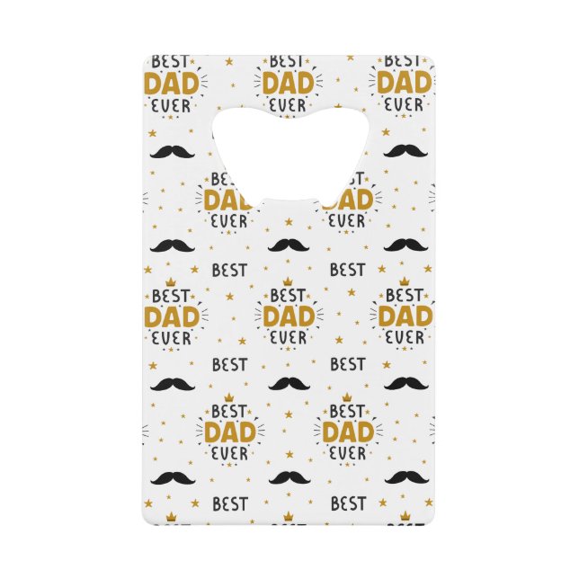 Gifts For Father Best Dad Ever Black Gold (Front)