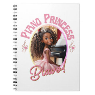 Gifts for gils who love to play the piano notebook