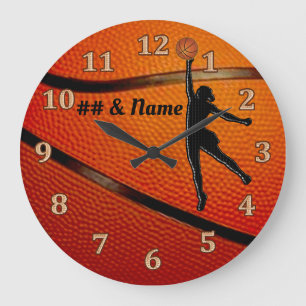 Gifts for Girl Basketball Players Basketball Clock