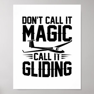 Gifts for glider pilots poster