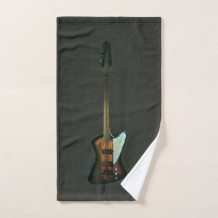 Gifts for guitar players hand towel