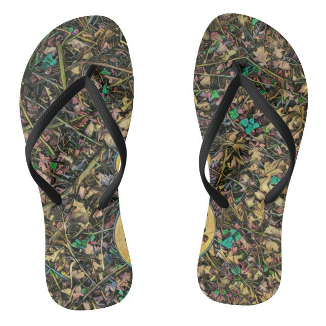 Gifts for guitarist flip flops (Footbed)