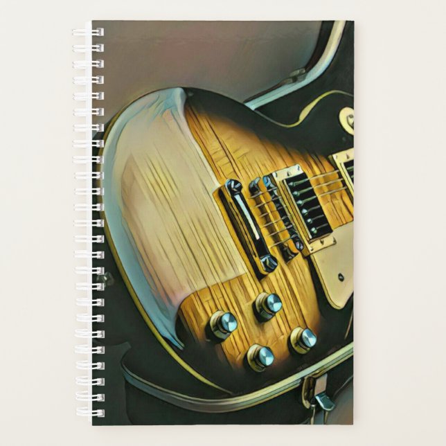 Gifts for guitarist planner (Front)