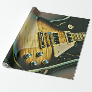 Gifts for guitarist wrapping paper