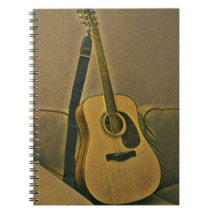 Gifts for guitarists notebook