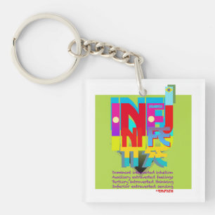 Gifts for INFJ personality type the empath's Key Ring