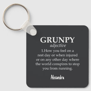 Gifts For Marathon Runners Male Women Running Key Ring