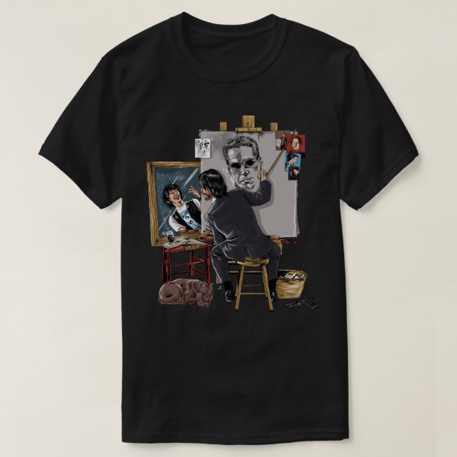 Gifts For Men Keanu Art Reeves Gifts For Christmas T-Shirt (Design Front)