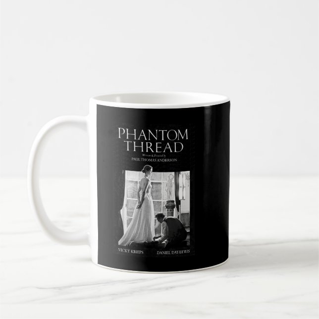 Gifts For Men Phantom Thread Coffee Mug (Left)