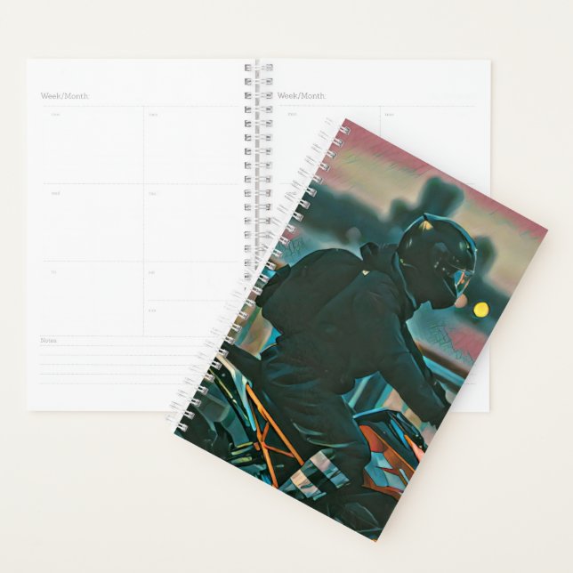 Gifts for motorcyclists planner (Display)