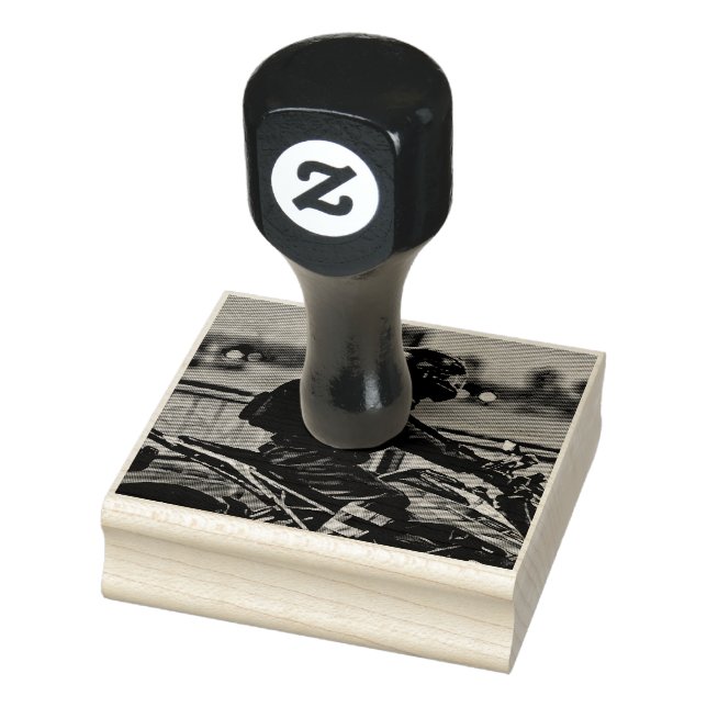 Gifts for motorcyclists rubber stamp (Stamp)