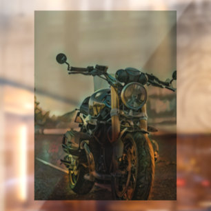 Gifts for motorcyclists window cling