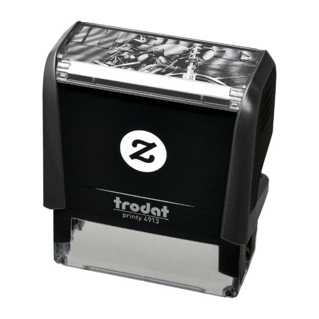 gifts for new motorcyclists self-inking stamp (Product)