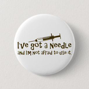 Gifts for Nurses & Diabetics 6 Cm Round Badge
