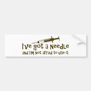 Gifts for Nurses & Diabetics Bumper Sticker