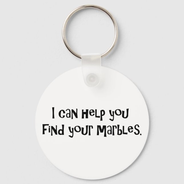 Gifts for Psychiatrists Key Ring (Front)