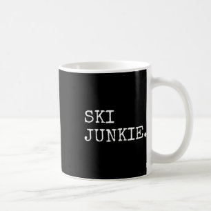Gifts For Skiers Men Women Ski Junkie Skiing Coffee Mug