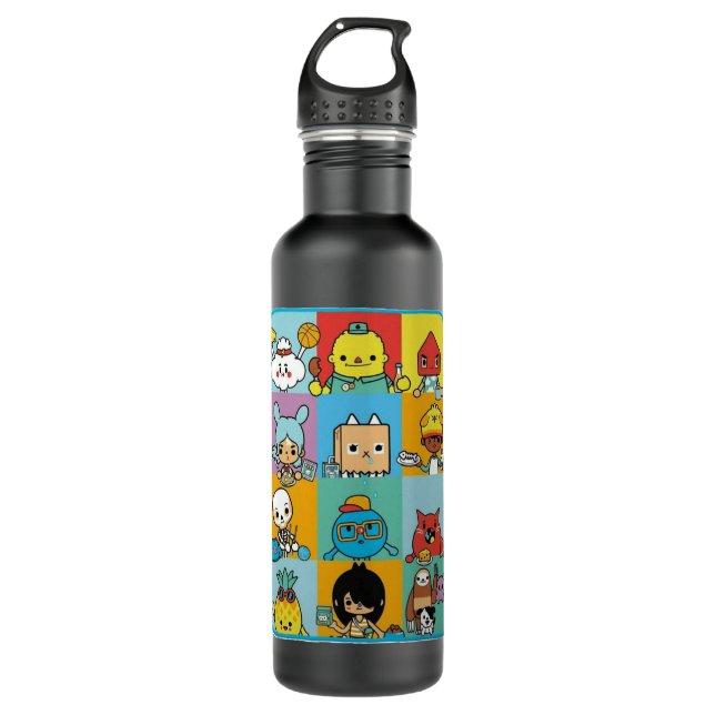 Gifts For Women An App Development Toca Boca Studi 710 Ml Water Bottle (Front)