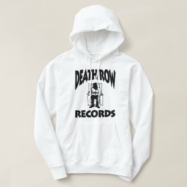 Gifts For Women Death Row Records Retro Vintage Hoodie (Design Front)
