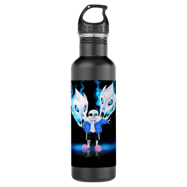 Gifts For Women Game Undertale Retro Vintage 710 Ml Water Bottle (Front)
