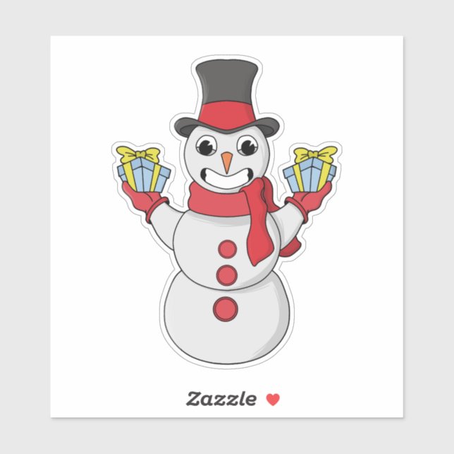 Gifts for you from Snowman (Sheet)